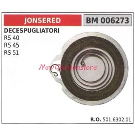 Ressort de démarrage pour débroussailleuse JONSERED RS 40 45 51 006273