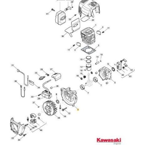 CARTER MOTEUR ORIGINAL STIGA - 118801820/0