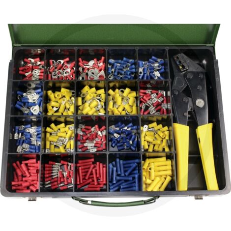 Kit de sertissage professionnel de 400 pièces avec pince à sertir (1/3)
