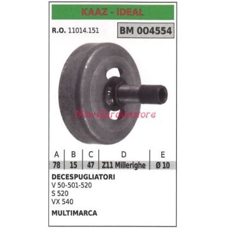 Embrayage cloche KAAZ débroussailleuse V 50 501 520 S 520 VX 540 004554