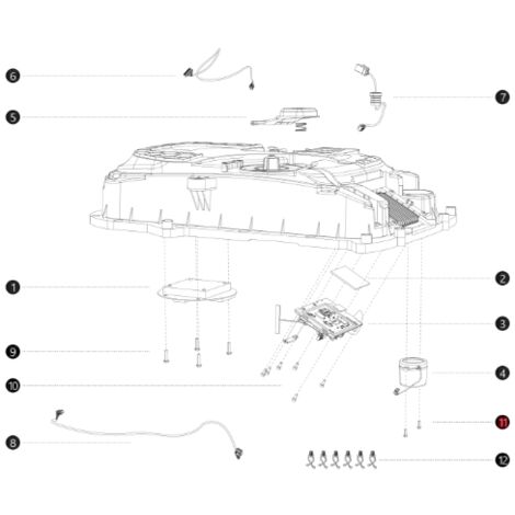NAVIMOV I108E ORIGINAL BLUEBIRD robot vis autotaraudeuses AB12.02.00.0165 (1/2)