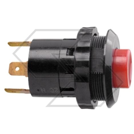 Interrupteur à bouton lumineux pour tracteur agricole disponible en plusieurs couleurs (1/4)