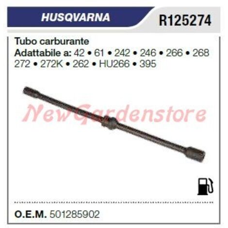 Conduite de carburant HUSQVARNA tronçonneuse 41 61 242 266 268 272 R125274