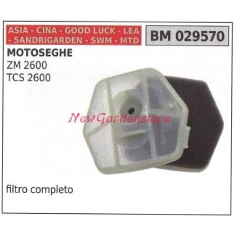 Filtre à air CINA moteur de tronçonneuse ZM 2600 TCS 2600 029570