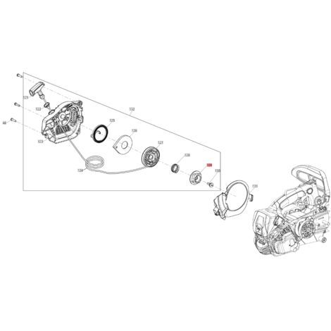 Bride de démarrage BLUEBIRD ORIGINAL CSP 270T - CSP 270TC CSP270T-129 (1/2)