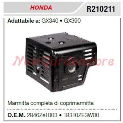 HONDA silencieux moteur cultivateur GX340 390 R210211