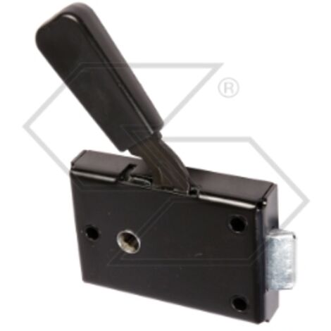 Serrure universelle gauche pour porte de tracteur agricole