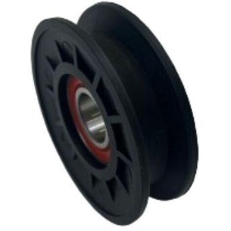 Castel Garden Poulie De Rechange 325601599/0 - Compatible Tondeuses Et Tracteurs, Diamètre 89 Mm, Roulement 6202