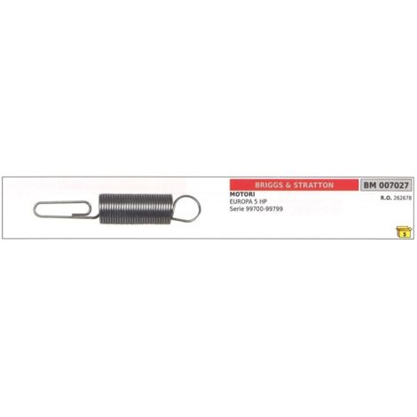 Ressort de régulateur de vitesse BRIGGS & STRATTON pour moteur de tondeuse EUROPA 5HP 007027