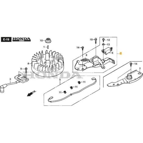 ENSEMBLE FREIN MOTEUR ORIGINAL STIGA - 118552210/0