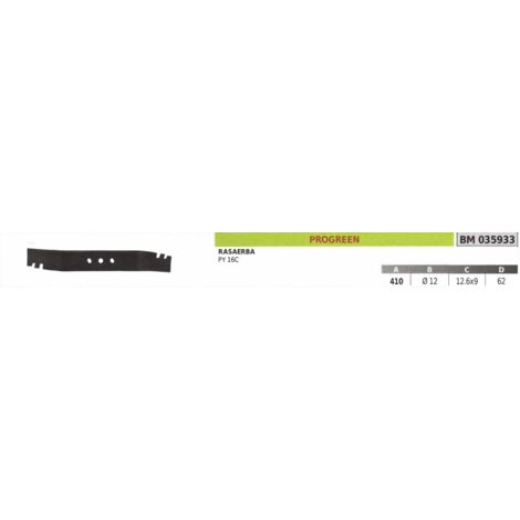 PROGREEN PY 16 C lame de tondeuse 410 mm 12 mm trou 035933