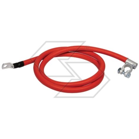 Câbles de batterie avec cosses pour vis de 10 mm de diamètre pour tracteur FIAT