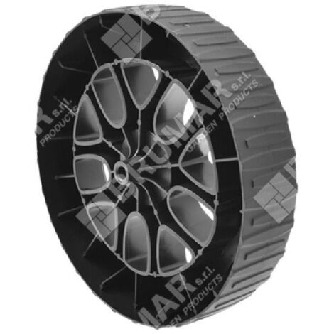 Roue diamètre 220 mm pour tondeuse à gazon TEKNICO - 049501