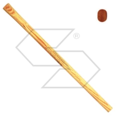 Manche de remplacement pour pioche et houe foncée longueur 100 cm