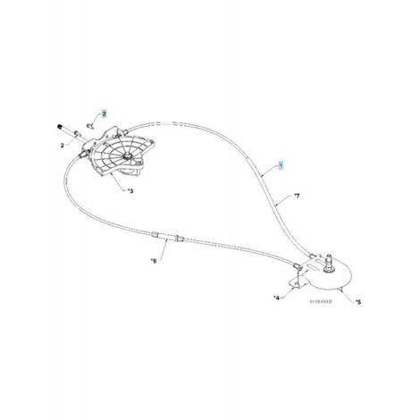 CABLE COMPLET 532428310 ORIGINAL HUSQVARNA (1/2)