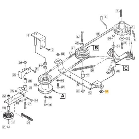 Ressort pour tracteur de pelouse 2105M 2125H 2135H ORIGINAL STIGA 1131-1506-00