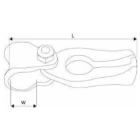 Crochet Orthodontique Crimpable - Métal - Pour Chaîne, Bouton, Tube Linguistique - Dentaire