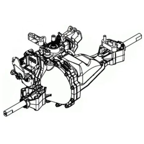 Transmission hydrostatique ORIGINAL tracteur de pelouse MTD 618-07144 (1/2)