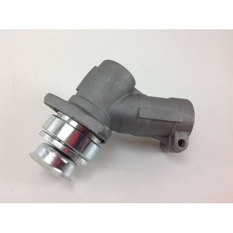 Paire d'engrenages coniques pour débroussailleuse 046435 Arbre Ø  27 Ø  6,5x8 ovale grand (1/4)