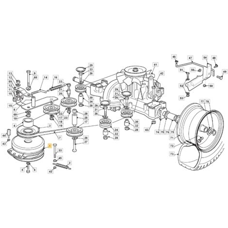 Embrayage électromagnétique ORIGINAL STIGA pour tracteur de pelouse 118399071/2