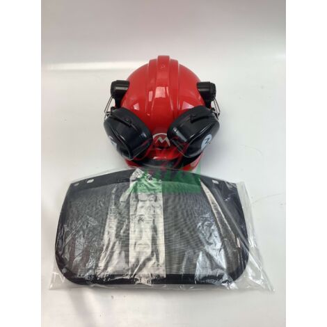 Casque forestier avec casque et visière en filet MARUYAMA 2020499 (1/4)