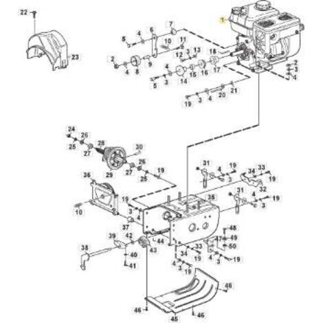 MOTEUR STIGA ORIGINAL - 1811-2836-01