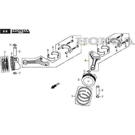 BIELLE MOTEUR ORIGINAL STIGA - 118551795/0