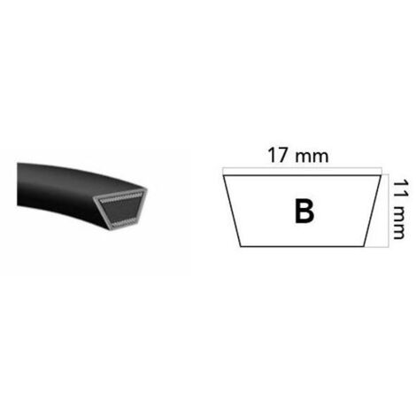 Courroie de tondeuse PROGREEN B90 2355 mm 650090 (1/4)
