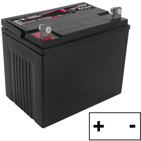 Batterie 12V 22Ah Pour John Deere 455 - Pôle + à Gauche, Dimensions 200x130x180 Mm, Sans Entretien - 7