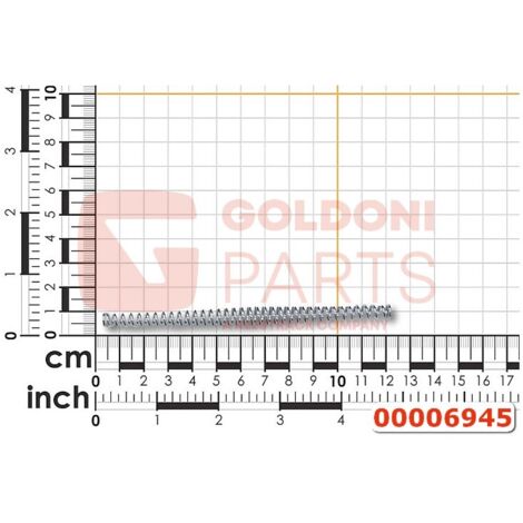Pignon Conique Original Goldoni - Taille Z=9 L=165