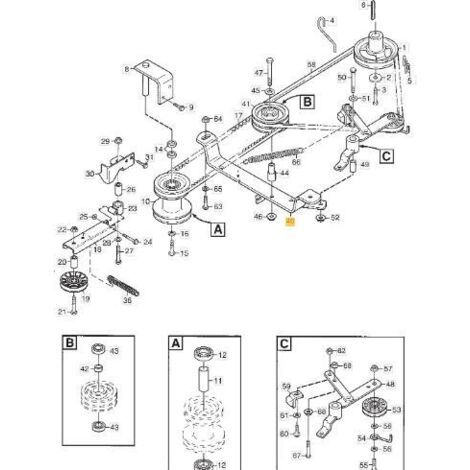 SUPPORT STIGA ORIGINAL - 1134-5037-01