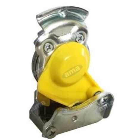 Accouplement jaune pour remorque AMA