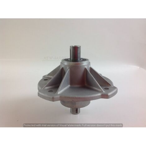Support moyeu de lame F72 tracteur de pelouse CASTELGARDEN 384207250/0 original (1/4)