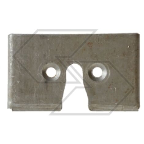 Plaque de fixation de la serrure modèles A17624 A17625 A17626 A17627 (1/2)