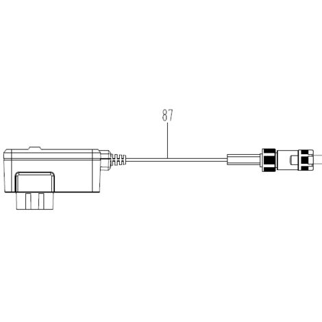 Worx – Alimentation originale 100-240V 20V – Tension stable pour robot tondeuse WR130E – Compatible modèles série 202030198311002676