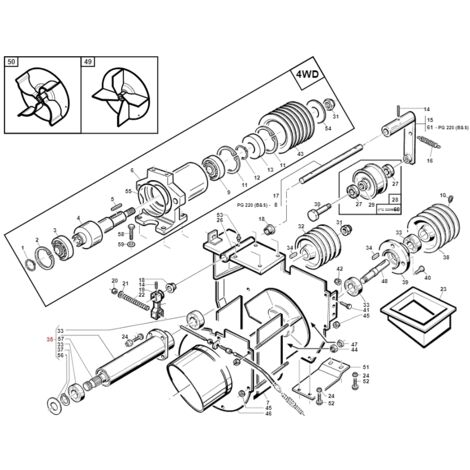 ORIGINAL GIANNI FERRARI turbine collection pré-assemblée tube de support 95302101600 (1/2)