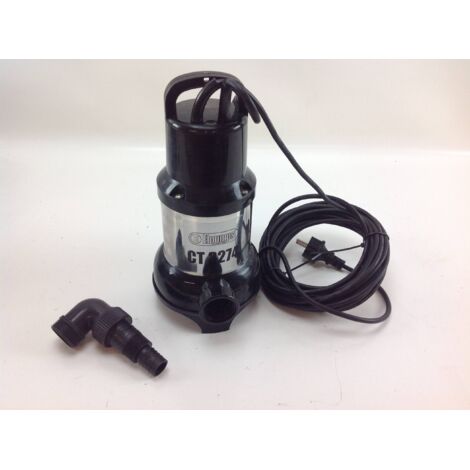 CT 3274 ELPUMPS Pompe submersible 600Watt en acier inoxydable avec raccords (1/2)