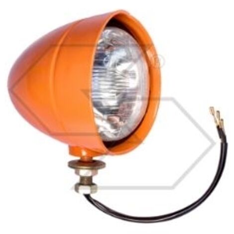 Phare trois feux gauche pour tracteur agricole Ø 140 mm