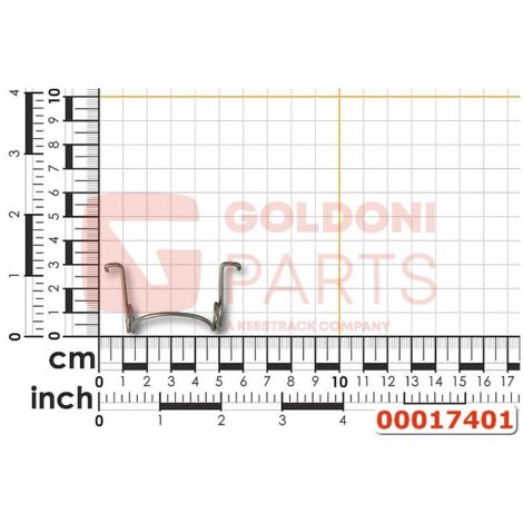 MOLLA RITORNO LEVA ORIGINALE GOLDONI 00017401