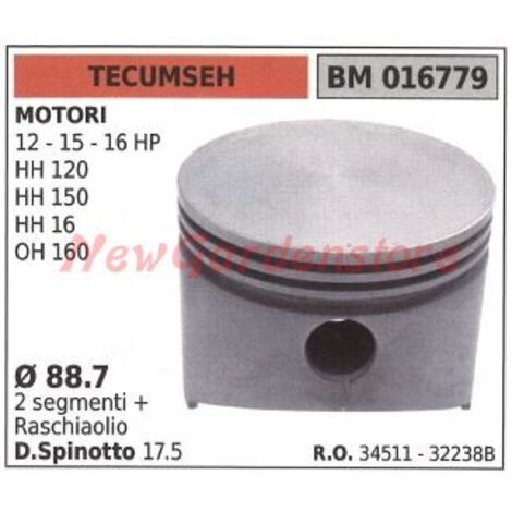 TECUMSEH piston pour tondeuse 12 15 16 HP 016779