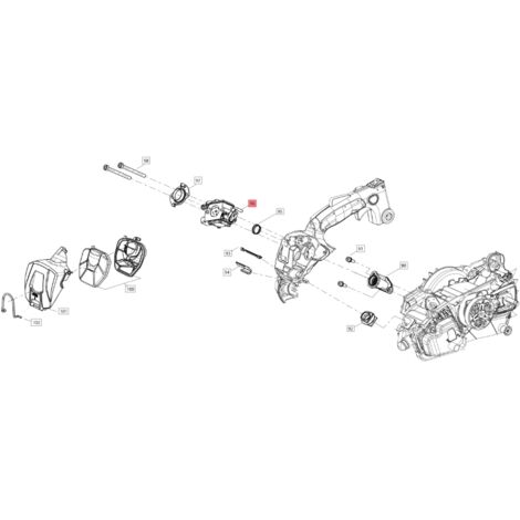 Carburateur ORIGINAL BLUEBIRD pour tronçonneuse CSP 270T - CSP 270TC CSP270T-96 (1/2)