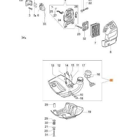 RÉSERVOIR D'ORIGINE EMAK 61250076DR