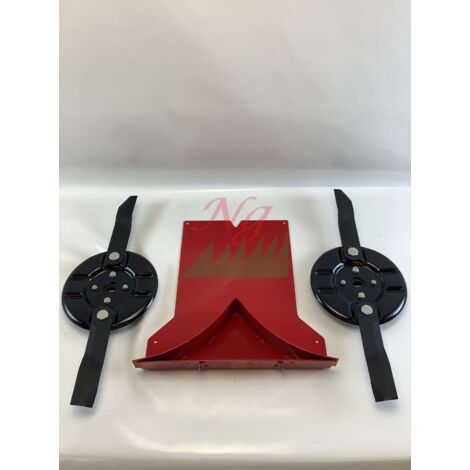 Kit mulching plat 126 cm ORIGINAL tracteur de pelouse GIANNI FERRARI 95121 (1/4)