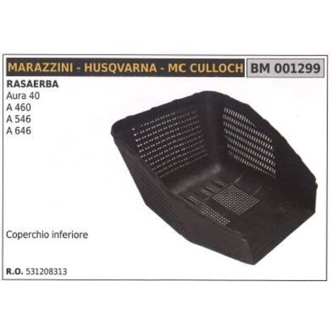 HUSQVARNA panier pour tondeuse à gazon aura 40 001299
