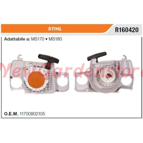 STIHL démarreur de tronçonneuse MS170 180 R160420