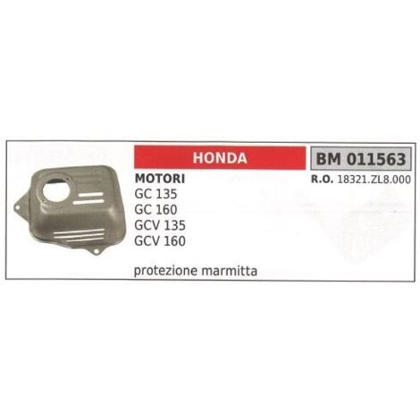 HONDA garde silencieux tondeuse GC 135 160 011563