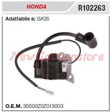 Bobine d'allumage HONDA 4 temps HONDA motobineuse GX35 R102263 30500-Z3F-013 30500-ZM3-003