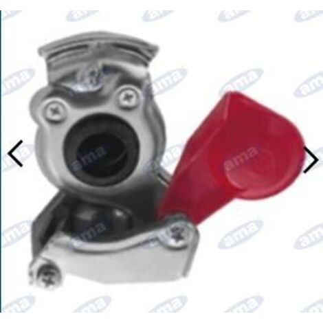 Accouplement rouge pour remorque AMA 92902 (1/2)
