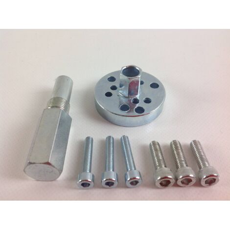 Kit de blocage du piston du moteur de la tronçonneuse + clé de débrayage (1/4)