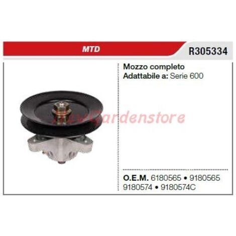 MTD série 600 tondeuse tondeuse tondeuse moyeu porte lame tondeuse R305334